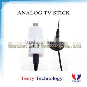 Mini USB 2.0 Analog TV stick To Receive Worldwide TV signals For Notebook