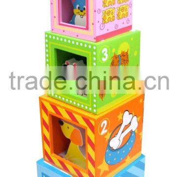 Topbright 6019 wooden blocks-animals