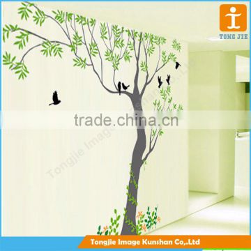 Wholesale customized vinyl sticker, wall sticker tree