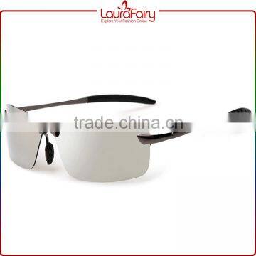 Laura Fairy Good Design Cycling Pc Rimless Thin Temples Sports Sunglasses For Men