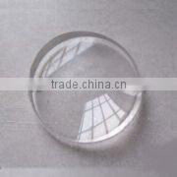 Optical plastic magnifier lens