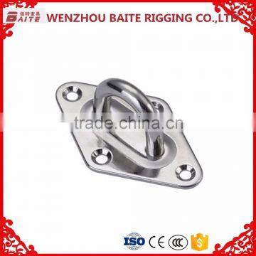 high quality Metal Square Pad eye Zinc Plated