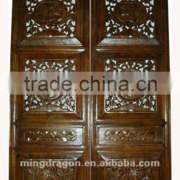 chinese antique furniture pine wood Window