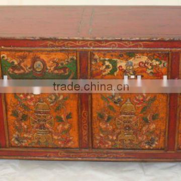 chinese antique tibetan cabinet