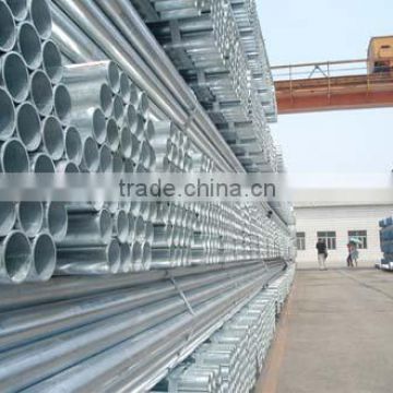 Astm hot dip galvanized steel pipe China manufacture