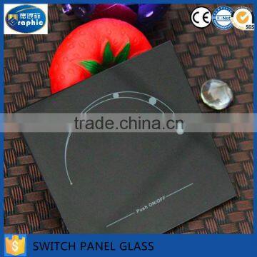 Personalised design silk pint tempered glass in China