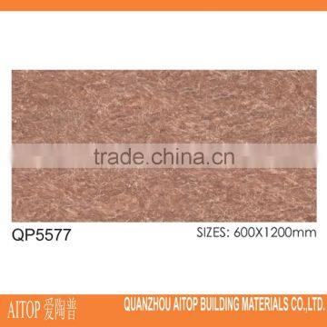 Hot sale 3D inkjet thin thickness high pressure resistant marble glazed surface floor clinker tiles