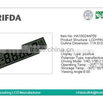 Electronic Scale Monochrome Lcd Display Module photo-2