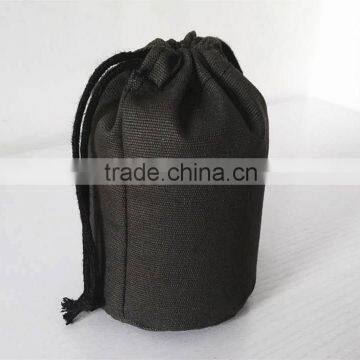 factory directly canvas cotton drawstring bag with round bottom