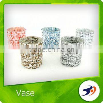 Wholesale Glass Vase Round Bowl Shape Flower Vase