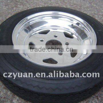 Chinese ATV UTV parts 15x5 aluminum wheels with tires 225/75D15