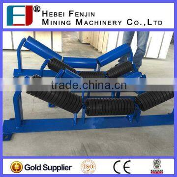 Q235 Carbon Steel Pipe Conveyor Roller Idler With Multi-labyrinth Seals