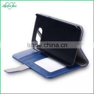 Guangzhou OEM Manufacturer Phone Leather Case Cover for Samsung Galaxy S7