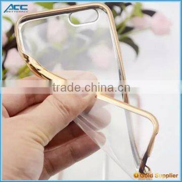for iPhone 6 case Electroplate soft TPU mobile phone case mirror for iPhone 6 case