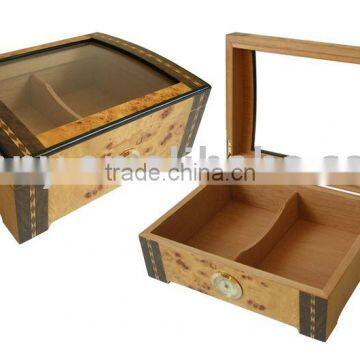 50CT Wooden Cigar Humidor and Cigar Box