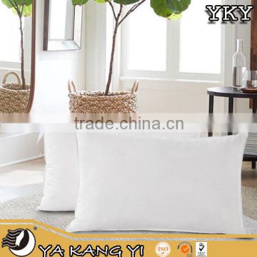 Wholesale 260T Cotton White Fabric Cheap Pillow For Hotel/Home