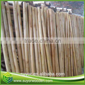 Varnished Round Wood Shovel Stick