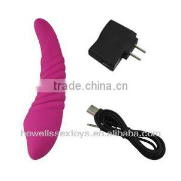 Luxury Silicone Finger Vibrator and Rechargeable Lady Finger Vibrator