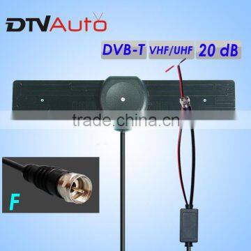 High Gain Amplifier And High Quality 25dB DVB-T Car Electronics Antenna