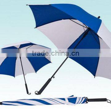 Super sunscreen straight golf umbrella with hot sale and daily usage