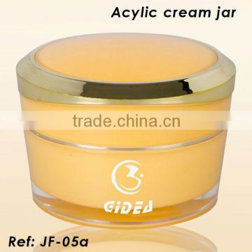 15ml 30ml 50ml Acrylic plastic jars with lids