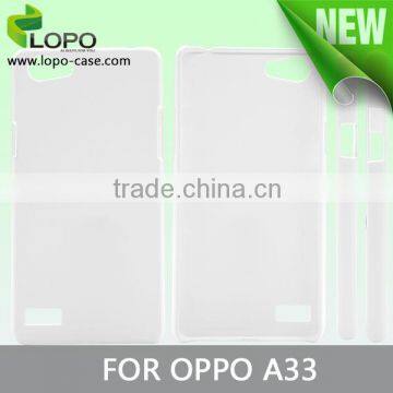 Wholesale Heat transfer printed 3D coating case for Oppo A33