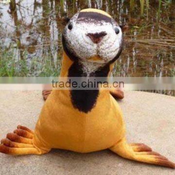 eco-friendly kids toy stuffed sea lion toy animal