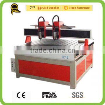 QL-1218 CE/SGS best price factory supply woodworking cnc router machine