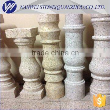Tan Brown Granite Balcony Baluster Polished Granite Landscape Rail photo-2