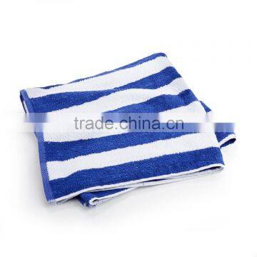 China Softex Wholesale Bathroom 100% Cotton Navy and White Bath Towels Supplier's Choice photo-3