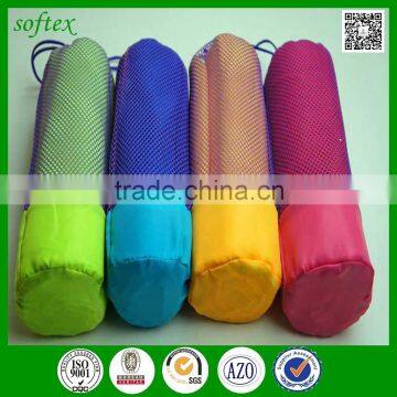 wholesale customized solid color 280gsm micro suede towel