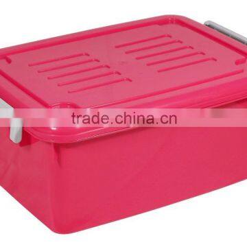 Plastic basement grocery storage container/box