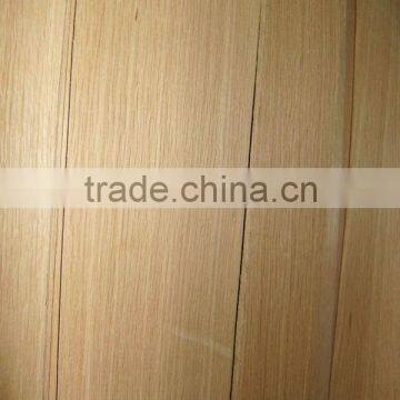 0.5mm straight grain red oak veneer for furniture