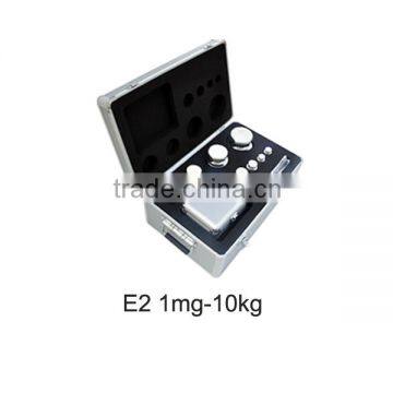 E2 class Analytical calibration weight set for balance calibration weights