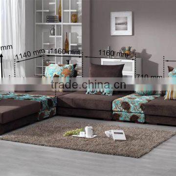 Warm and Sweet Leather and Fabric Sofa Sets for Sale From Original Supplier