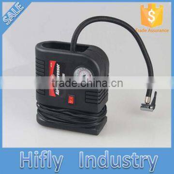 HF-XY001 DC12V Mini Car Air Compressor Portable Tire Inflator Air Pump (CE Certificates)