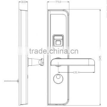 GD Password Door Digital Wireless Lock photo-4