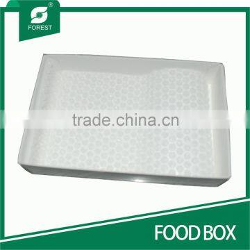 IVORY CARDBOARD PAPER FOOD BOX FOR SNACKS photo-4