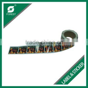 FOOD GRADE ENVIRONMENTAL CUSTOM LABEL FOOD PACKAGING STICKERS WITH MULTI COLORS photo-4