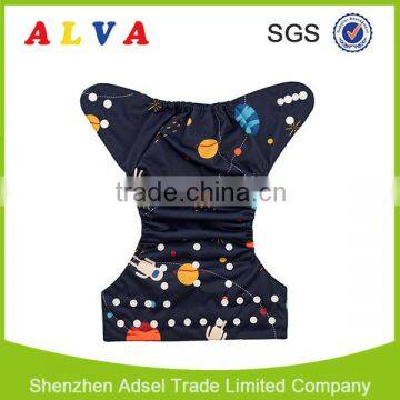 2016 Waterproof Reusable Baby Cloth Diaper Alva Wholesale Cloth Diaper