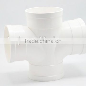 PVC drainage fittings/PVC Cross