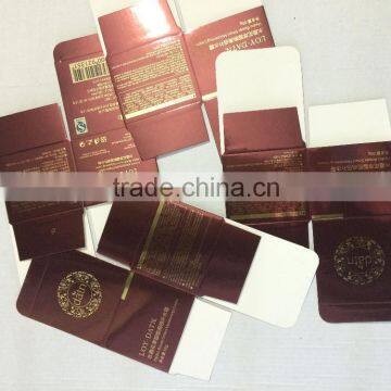 Cosmetics Package Box Gold Stamping Paper Box photo-2