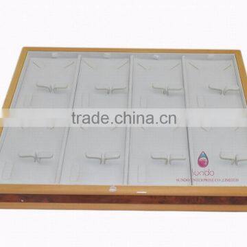 Custom Wooden Jewelry Tray for Ring Pendant Necklace Bangle photo-6