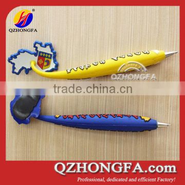 New Product Soft PVC Fridge Magnet Ballpoint Pen