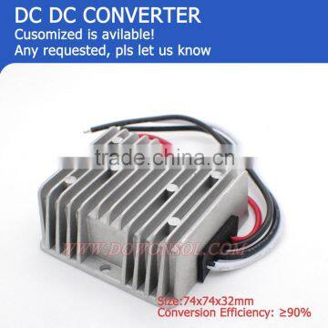 Boost and Step Down dc dc Converter 8-40V to 24V 6A 150W High Efficiency