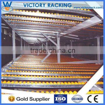 Flow through Racks for cartons in Nanjing,Low price storage Carton Flow Rack