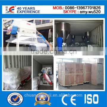 non woven fabric waste recycling machine price