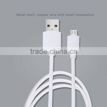 Wholesale Fast Data Transmit Charging micro Round USB data cable For Iphone