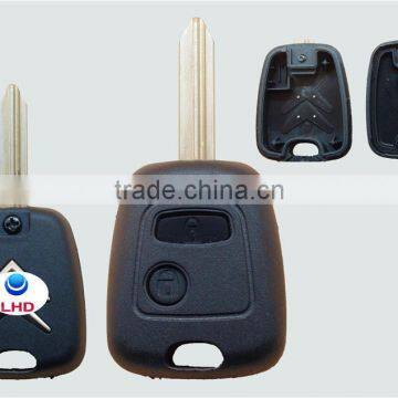 Discount citroen key case with 2 Square button remote key shell case