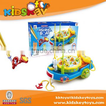 family parent child game educational toys plastic Fishing game machine for learning fishing game